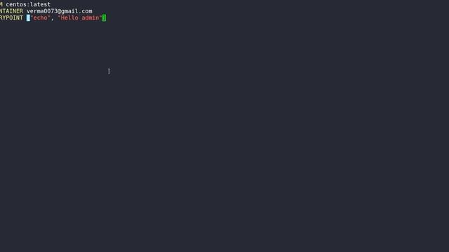 ENTRYPOINT vs. CMD, what's the difference in Dockerfiles смотреть онлайн