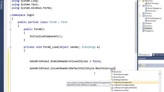 C#: Format cells column Header default cell style datagridview (colors,fonts) смотреть онлайн