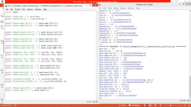 Number Object & Number Functions in Python-Lesson-14 смотреть онлайн