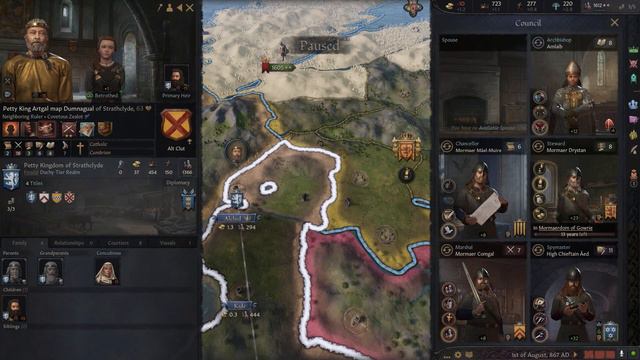 Crusader Kings III | Scotland | Part 1 | The Ghost of Ragnar смотреть онлайн