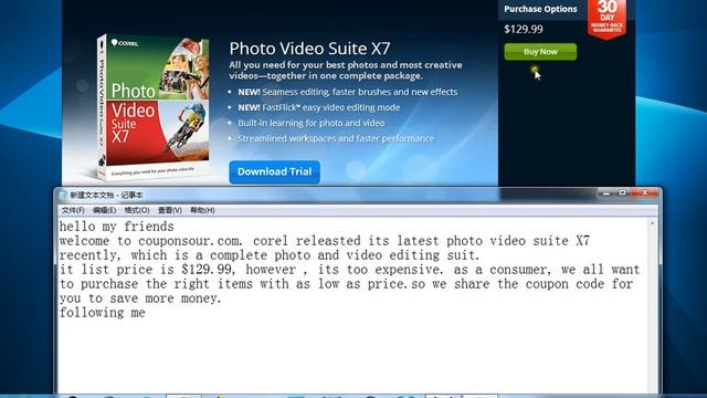 New Corel Photo Video Suite X7 Coupon Code Save 10% Discount смотреть онлайн