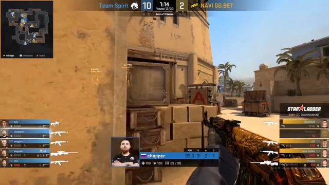 Natus Vincere VS Team Spirit | StarLadder CIS RMR 2021 | CSGO 2 July 2021 смотреть онлайн