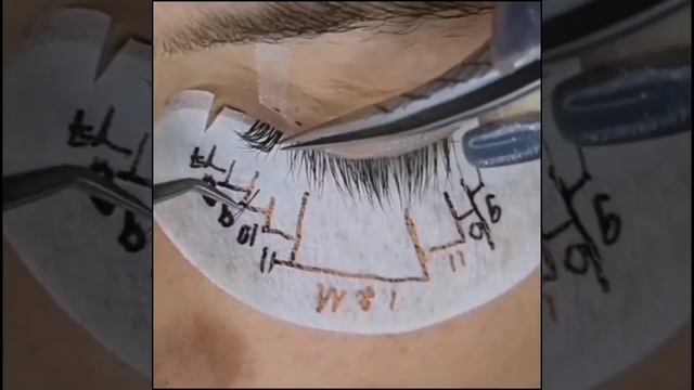 Подтяжка и проработка внутреннего угла. Наращивание ресниц. смотреть онлайн