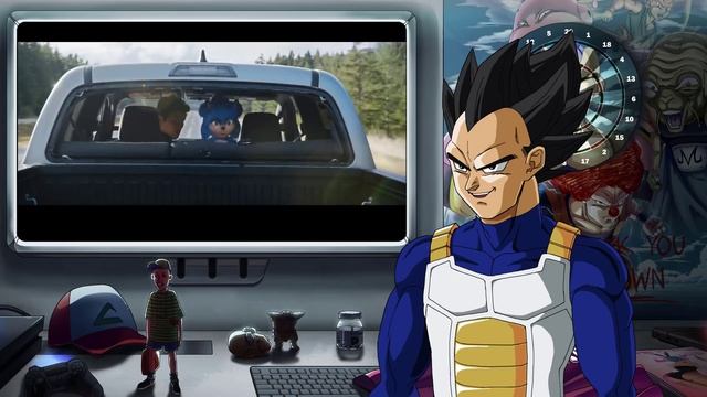 Vegeta Reacts To Sonic the Hedgehog Trailer #1 (2019) смотреть онлайн