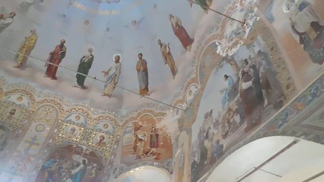 В Георгиевском храме с. Косково - великолепная акустика. смотреть онлайн