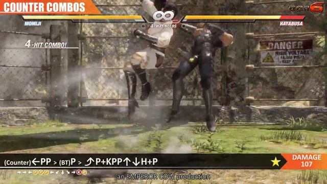 DEAD OR ALIVE 6 (Ver. 1.18) MOMIJI - COMBO VIDEO смотреть онлайн