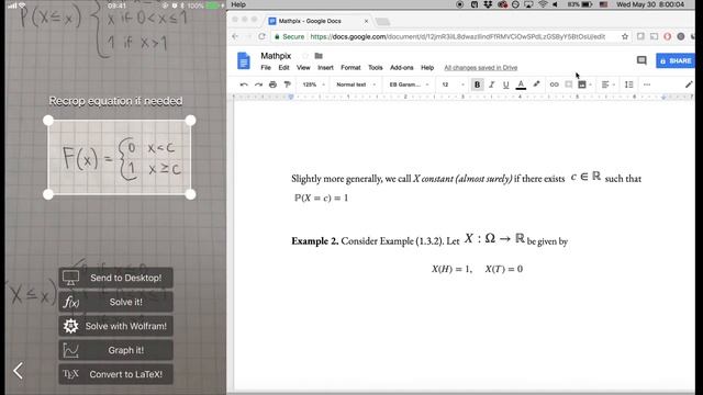 How to Use Mathpix Mobile to Desktop Sync with PNG Output for Text Editor смотреть онлайн