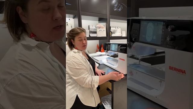 Выполняем фестоны на BERNINA 790 PLUS/ обзор функций швейно-вышивальной машины BERNINA 790 смотреть онлайн