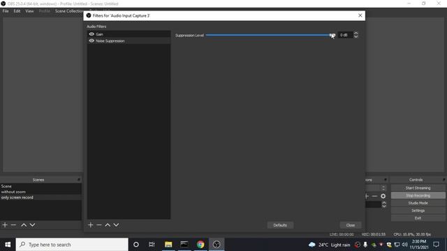 How to reduce background noise in microphone using obs studio. смотреть онлайн