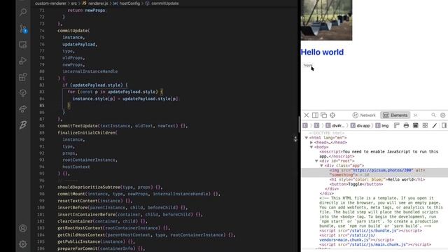 Inforso meetup #3 - «React.js Кастомный рендерер» смотреть онлайн