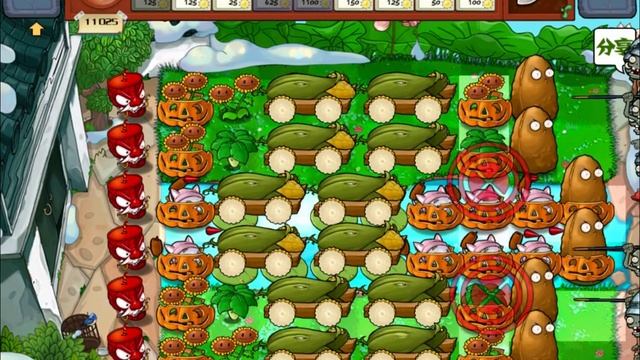 Plants vs. Zombies: China Edition HD [iPad] [Version 1.9.12] Survival Great Wall Endless Mode смотреть онлайн