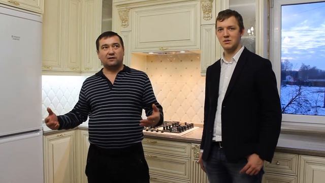 Классическая кухня в итальянском стиле из натурального дерева смотреть онлайн