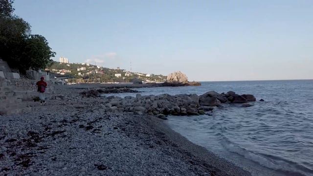 Симеиз Нарышкинские камни (пляж Башмак) весна 2021 смотреть онлайн