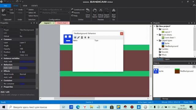 КАК СДЕЛАТЬ ПЛАТФОРМЕР В CONSTRUCT 2! #1 смотреть онлайн
