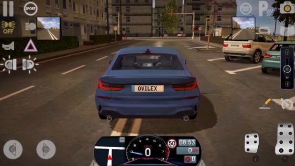Car Driving School Simulator 2020 ( BMW) Drive in Paris Android gameplay