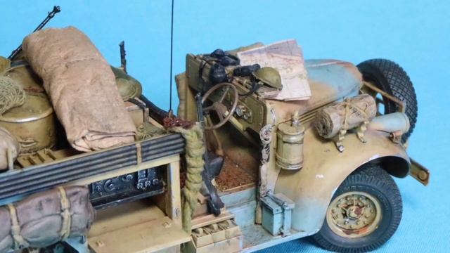 LONG RANGE DESERT GROUP/30cwt CHEVROLET TRUCK (TAMIYA 1:35) смотреть онлайн