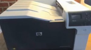 HP Color Laserjet M750