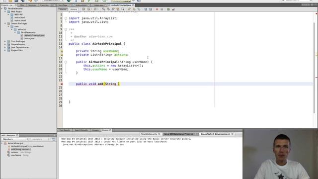JavaEE Authorization ...Injecting A Custom Principal смотреть онлайн