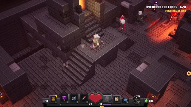 Minecraft DUNGEONS: Fiery Forge Gameplay Walkthrough #6 (Nintendo Switch) смотреть онлайн
