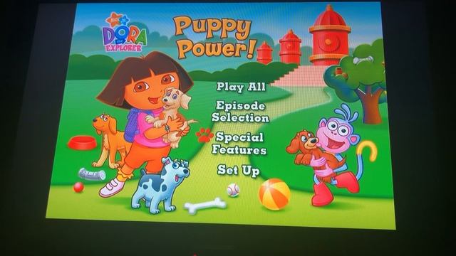 Dora The Explorer: Puppy Power 2007 DVD Menu Walkthrough смотреть онлайн