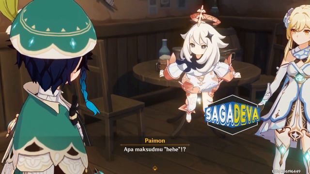 PAIMON "EHE TE NANDAYO" IN 4 DIFFERENT LANGUAGE JAP, ENG, KOR, CHN смотреть онлайн