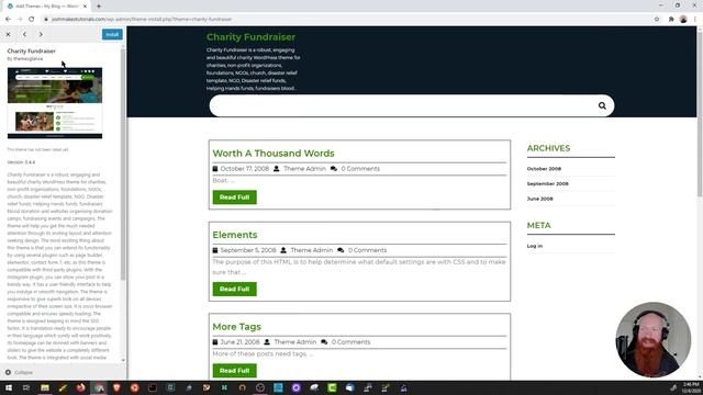 How to Choose and Install a WordPress Theme - Ep 1 Workin' with WordPress смотреть онлайн