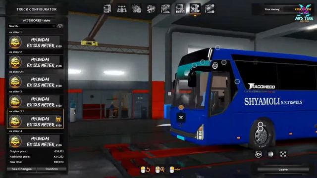 Ets2 || Hyundai Universe Noble EX 12.5M + Link || By ModFlix BD Team смотреть онлайн