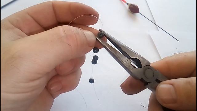 как снять с лески грузик дробинку смотреть онлайн