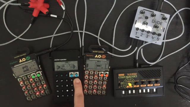 Pocket Operator & Monotron dance groove jam - killing time until OP-Z is out смотреть онлайн