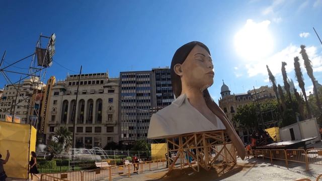 FALLAS 2021. PLAZA DEL AYUNTAMIENTO - Valencia - Spain [4K|60fps]