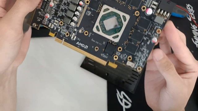 Разобрал КИТАЙСКУЮ видеокарту RX 580 8gb 2048sp.
