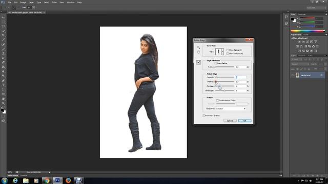 How to Make Photo Background White Or Black In Photoshop смотреть онлайн