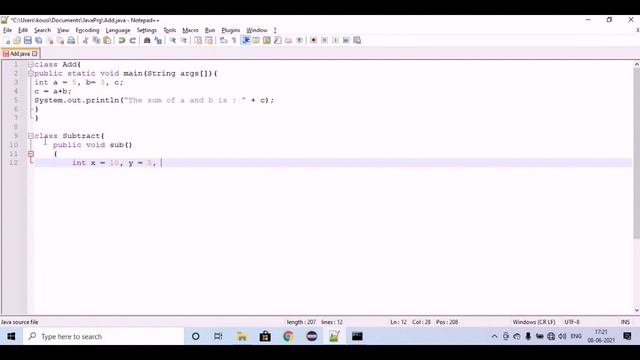 How to run Java program using Notepad and Command prompt смотреть онлайн