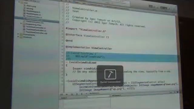Курс iOS (II группа), Цикл жизни Контроллера + Image/Scroll/WebViews смотреть онлайн