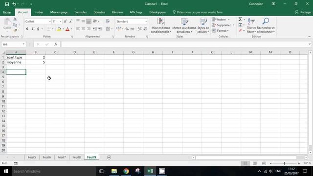 Comment créer une courbe de Gauss sur Excel (loi normale) смотреть онлайн