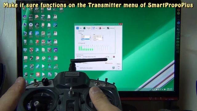 Installation of the FPV FreeRider with Turnigy 9x transmitter смотреть онлайн