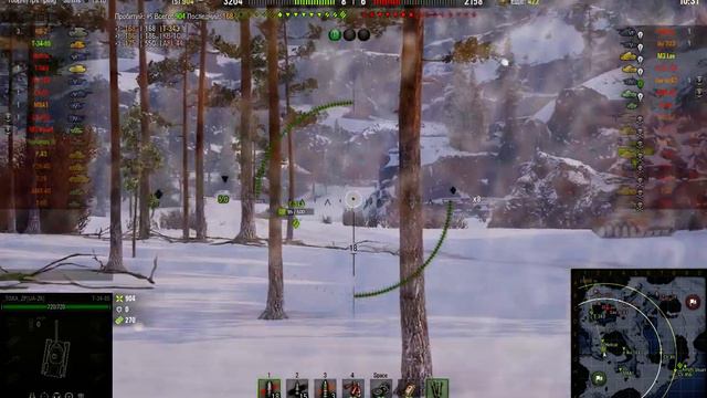 World of Tanks Т-34-85 " герой дня" смотреть онлайн