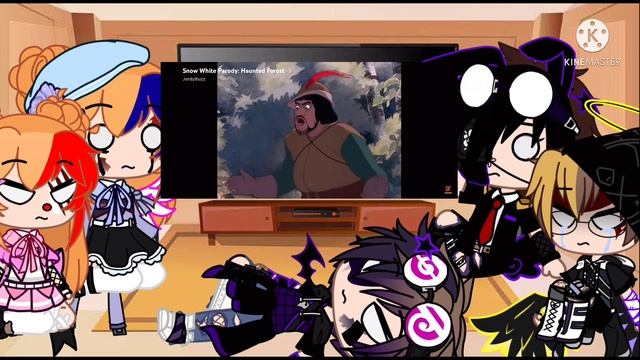 Afton family react to Snow White but different part 2||made by glitchcarl’s смотреть онлайн