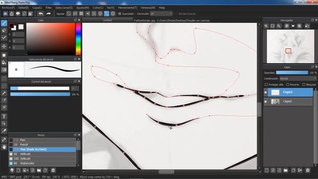 Cómo dibujar con MOUSE en Medibang Paint Pro - por @ShukeiArt смотреть онлайн