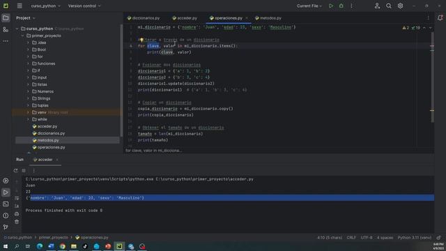 Curso Completo de Python 2023 | Domina los Diccionarios en Python | E19 смотреть онлайн