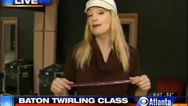 Lindsay's School of Baton on CBS Atlanta Segment 2 смотреть онлайн
