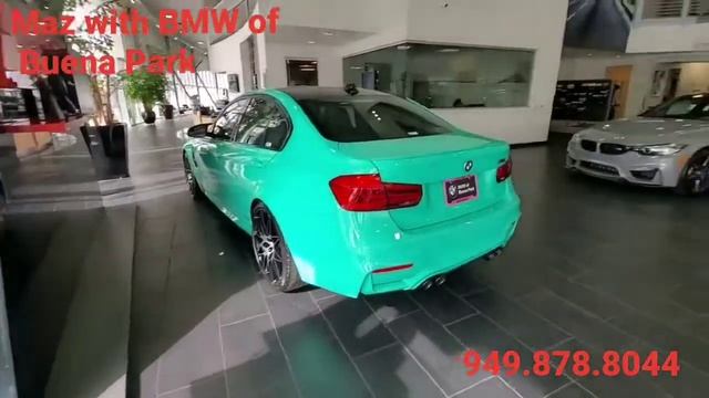 BMW of Buena Park, 2018 BMW M3 Mint Green смотреть онлайн