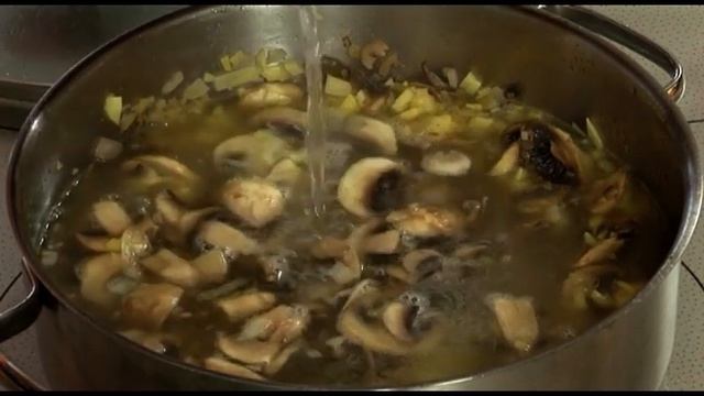 Гъбена супа със сметана