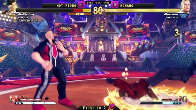 SFV 🥊 NotPedro (G) VS Romano (CODY) 🥊 スト5 🥊 SF5 🥊 Street Fighter 5 смотреть онлайн