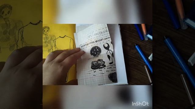 Мой скетчбук. Черный скетчбук. Старый скетчбук. смотреть онлайн