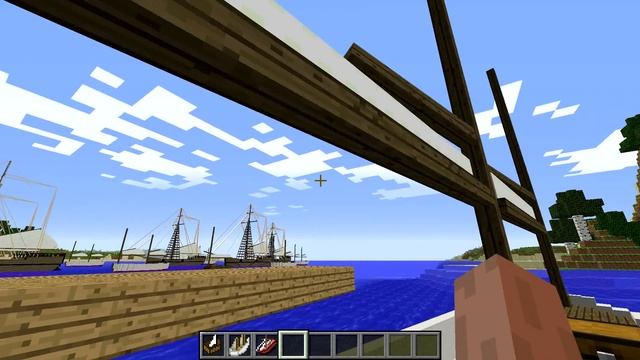 Крутые КОРАБЛИ в Minecraft - (Обзор модов) смотреть онлайн