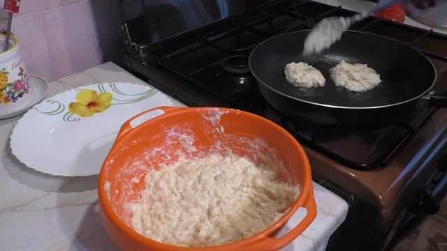 Оладьи из куриного филе. Очень просто, очень вкусно! смотреть онлайн