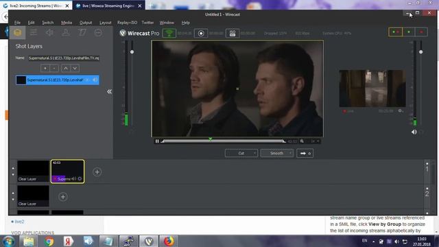 Урок 2. Живые live трансляции и библиотека VOD. Часть 2 смотреть онлайн