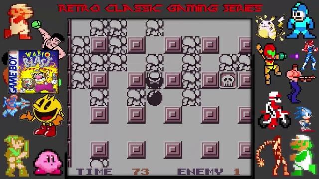Retro Classic Game #48 | Wario Blast Feat. Bomberman [Game Boy 1994] смотреть онлайн