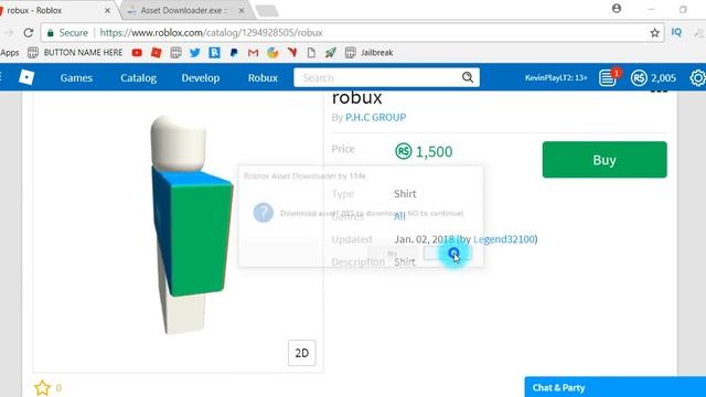 Roblox How To Steal Shirts and Sell them for ROBUX!!! (2018) смотреть онлайн